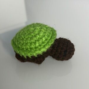 Handmade Mini Crochet Turtle Plush
